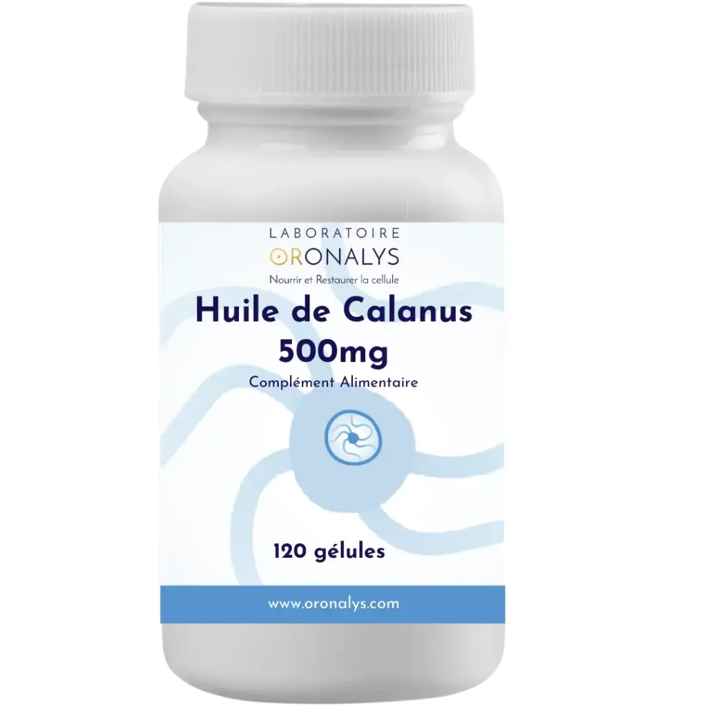 Huile de Calanus 500mg - 120 Capsules