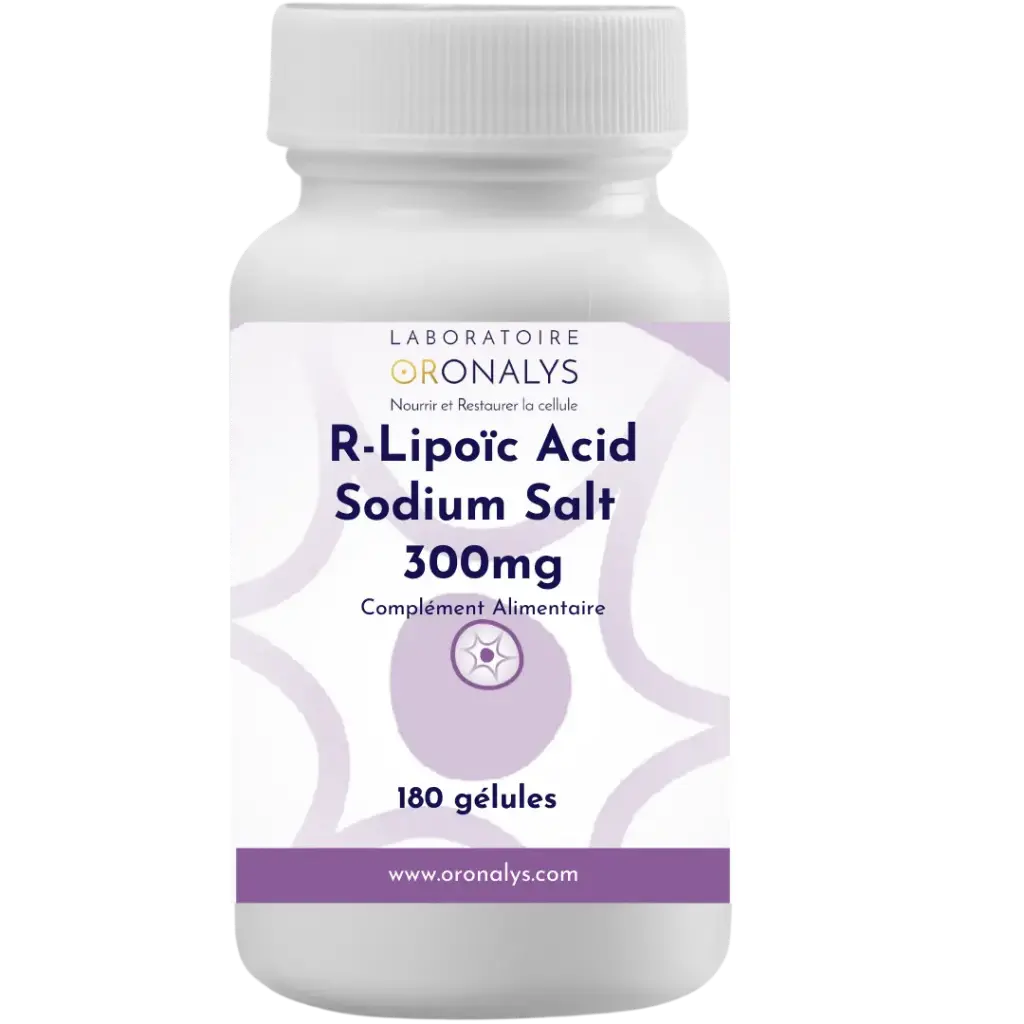 RLipoïc Acide Sodium Salt 300mg - 180 gélules