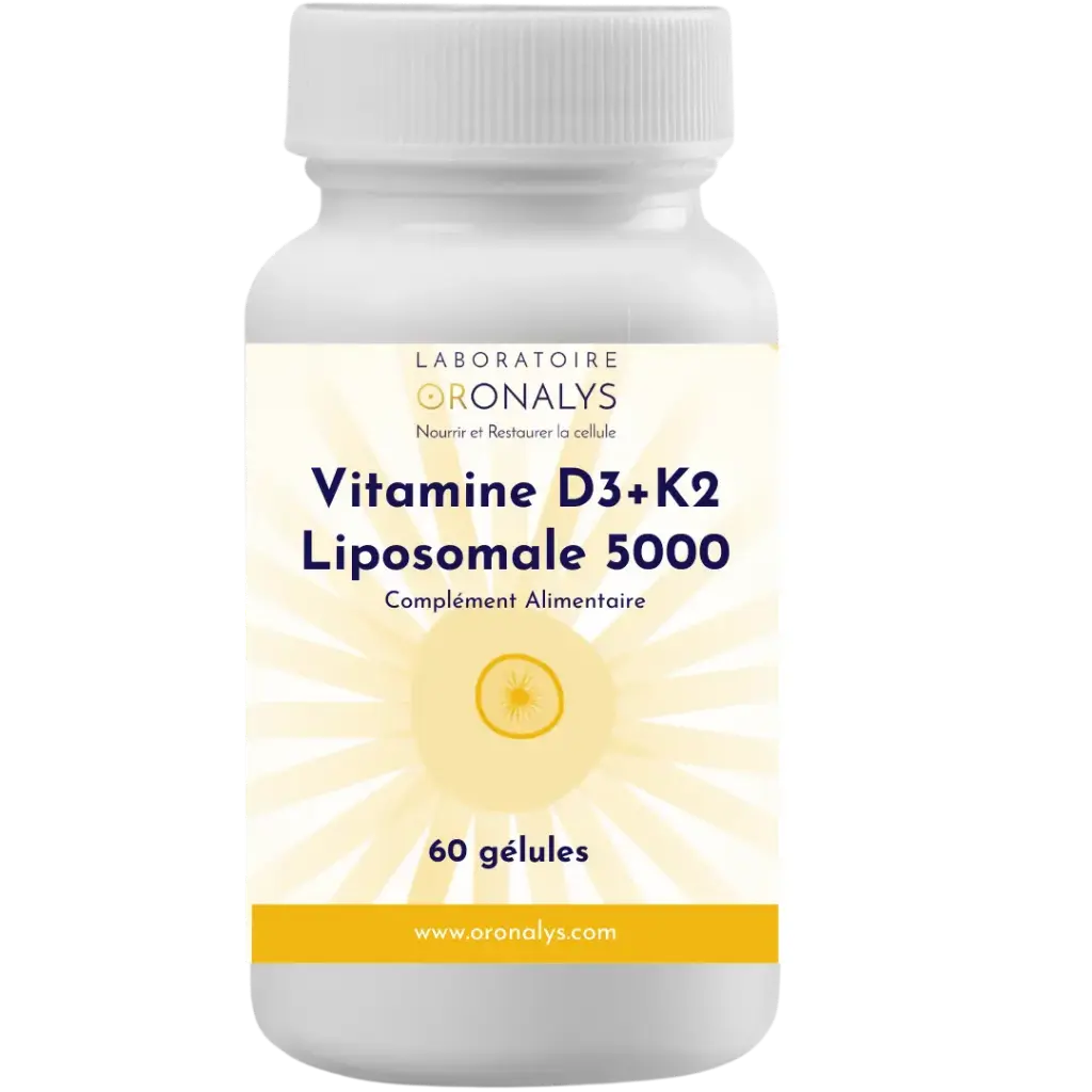 Vitamine D3 + K2 Liposomale 5000 UI