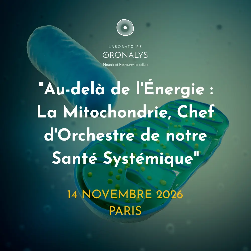 DROIT D'INSCRIPTION CONFÉRENCE ORONALYS - 14 NOVEMBRE 2026