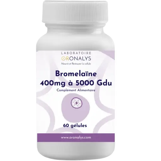 [013] Bromelaïne 400mg à 5000 Gdu