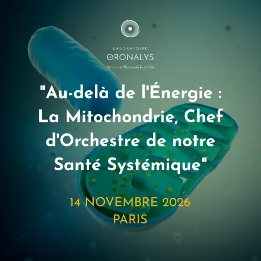 [CONFERENCE] DROIT D'INSCRIPTION CONFÉRENCE ORONALYS - 14 NOVEMBRE 2026